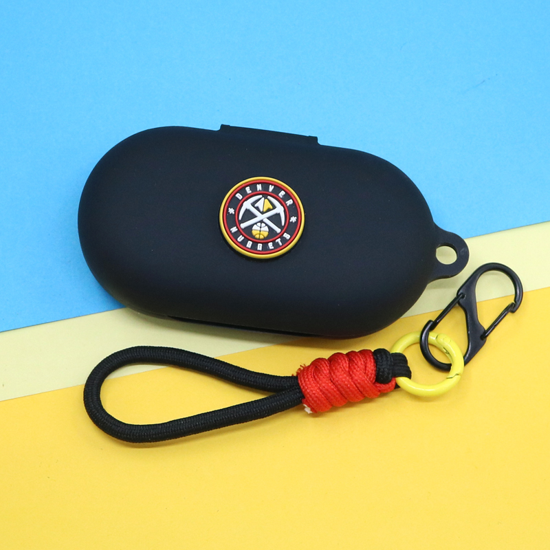 适用小米开放式蓝牙耳机保护套潮酷个性篮球队标勇士湖人掘金灰熊森林狼篮网尼克斯独行侠太阳快船硅胶软壳