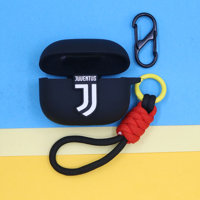 适用漫步者comfo clip Q耳夹式蓝牙耳机保护套FitClip Ultra XClip潮酷切尔西皇马利物浦手绳挂饰硅胶软壳