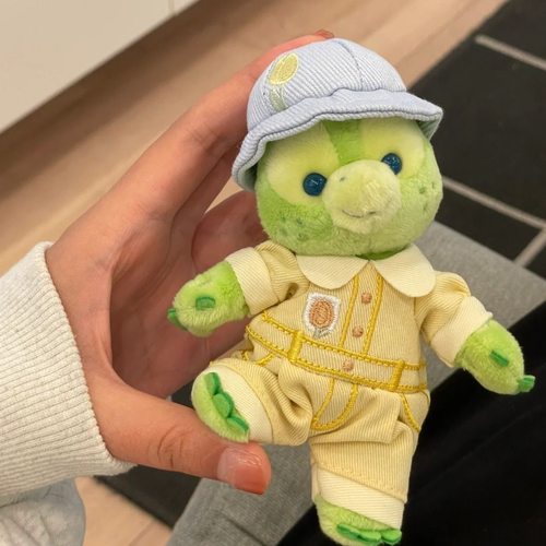 可爱春日olu奥乐米拉挂件女生毛绒乌龟包包挂件公仔钥匙扣挂饰