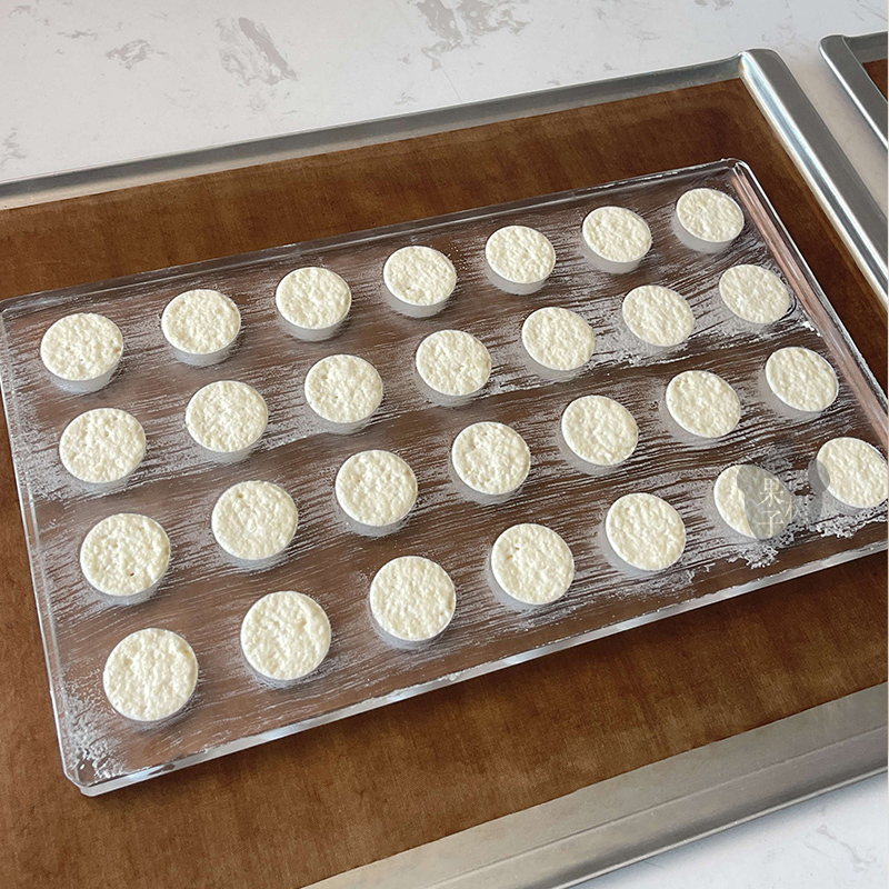 法式甜品迷你圆形达克瓦兹模具