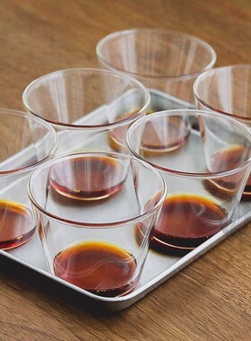 日式焦糖鸡蛋布丁耐高温玻璃杯 家用烘焙发酵酸奶杯慕斯蛋糕模具