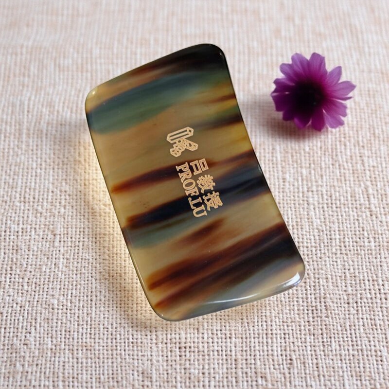 吕教授天然牛角刮痧板大号真水牛角制作全身通用加厚牛角刮痧板
