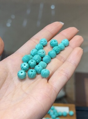 新品菱镁矿百香籽配饰DIY佛珠手串项链编绳手链手串手持配饰挂件
