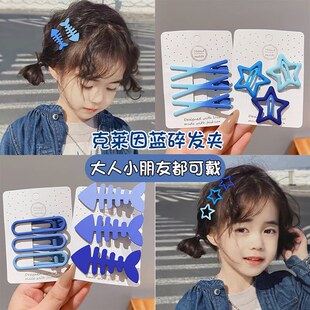 女童发卡夏季儿童漂亮发夹2026新款刘海侧边夹小女孩前额碎发夹女