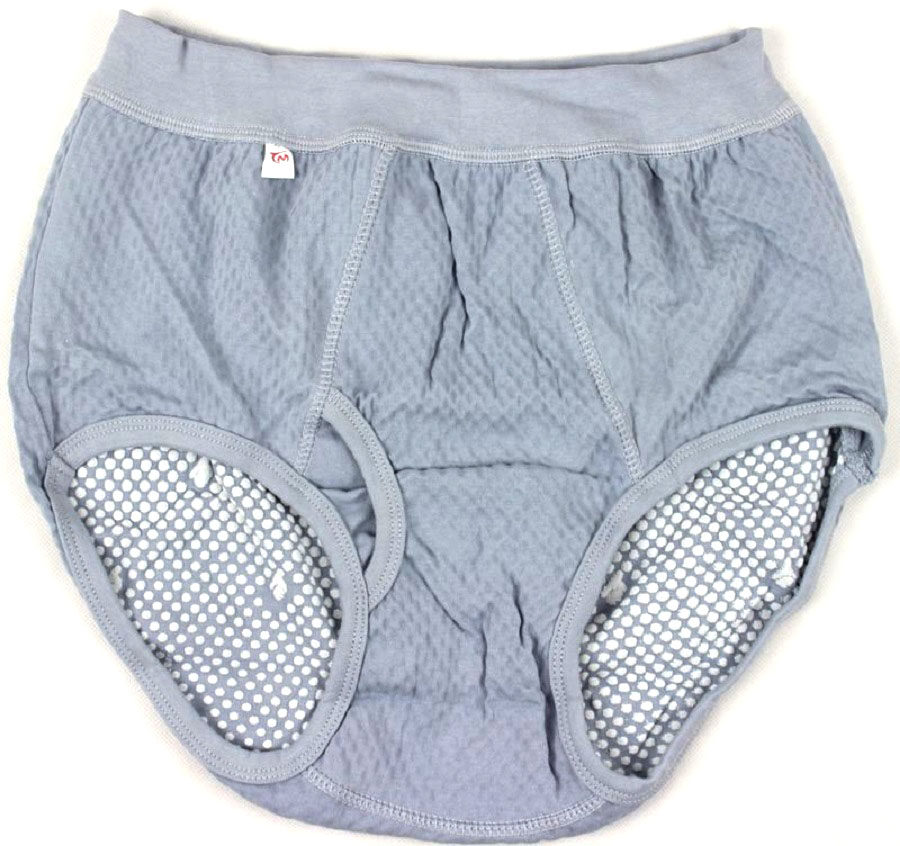 湖北天马服饰aTm-03全棉二代甲壳素远红外线保健三角内裤男女2色