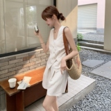 现货，马甲阔腿短裤两件套2B203-1573-P145-K218，女装套装/套裙，淑塔可可