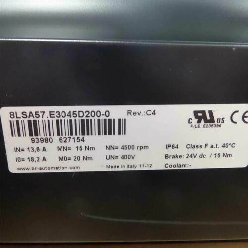 议价8JSA65.EB025D100-0贝加莱B&R电机