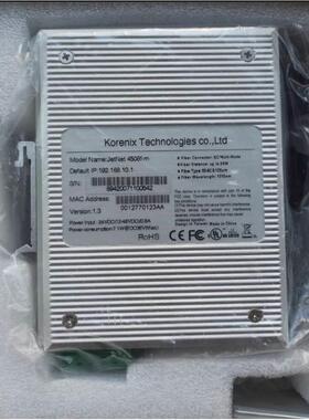 议价korenix technologies JetNet 4508f-m 8电口2光口工业交换机