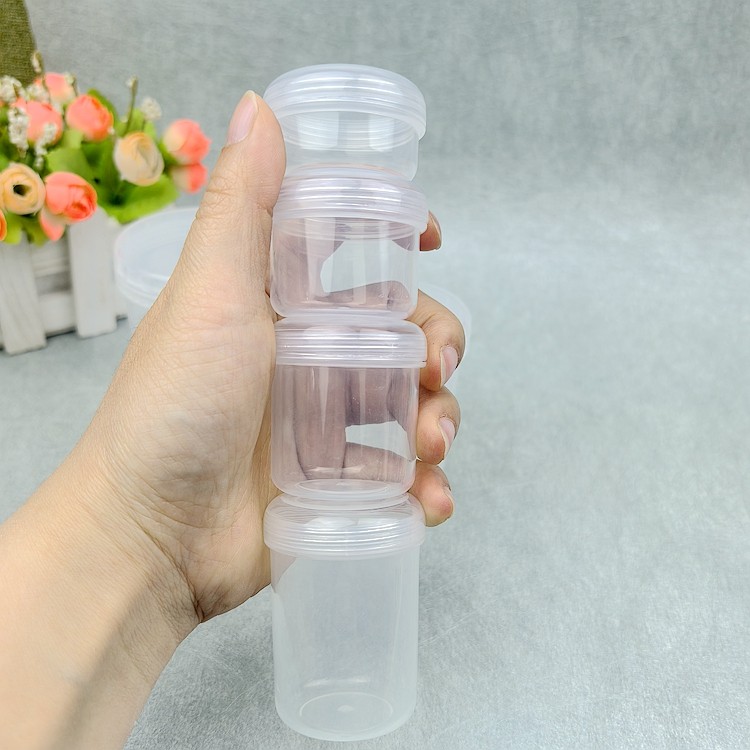 食品级塑料宽口透明药盒