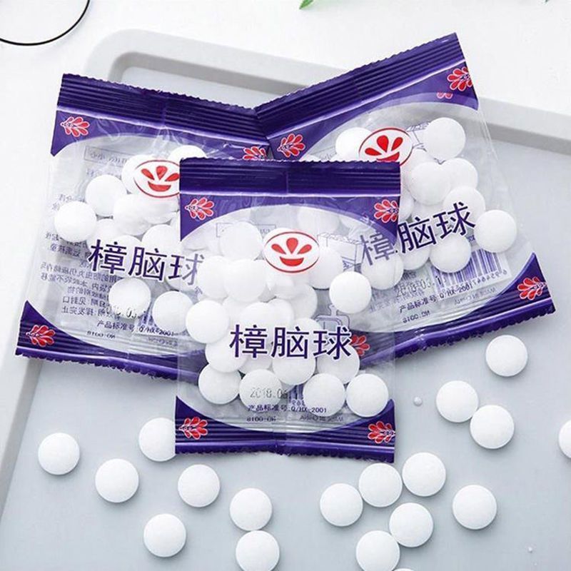 樟脑丸无毒防霉防虫防潮除味驱虫室内宿舍衣柜家用防蟑球环保实用