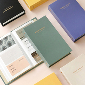 韩国iconic高档复古硬面拍立得相册簿名片集3寸相片小卡收纳卡册