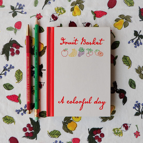 fruitfries硬面万年历日程计划本