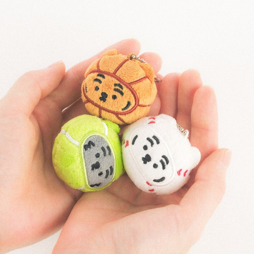 球类老虎muziktiger迷你钥匙扣