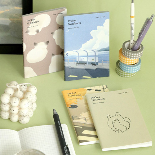 iconic温暖插画口袋本治愈系记事