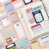 韩国monolike标签贴纸套装 饰贴纸包 备忘留言重点记录贴纸标记事装