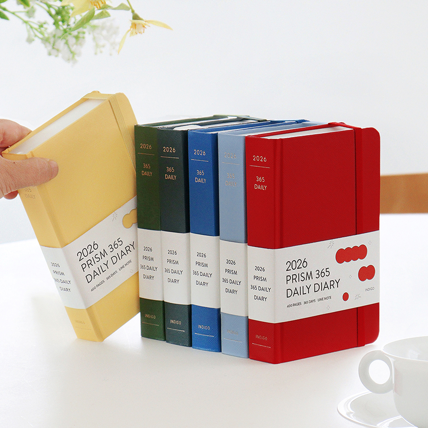 indigo纯色绑带2026日计划本子