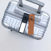 韩国fenice行李箱吊牌旅行背包挂牌人造皮革姓名牌托运防丢信息