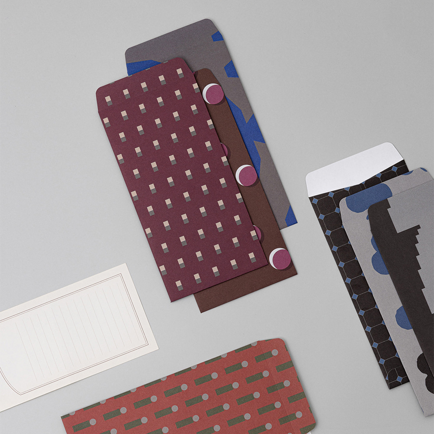 韩国livework复古信封套装礼金袋纸质现金红包卡券收纳送礼3张入