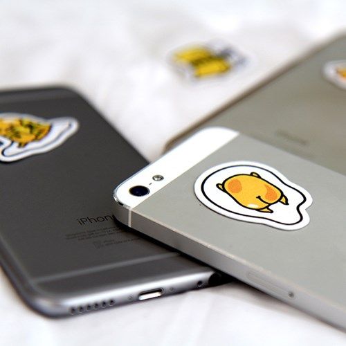 Autocollant pour téléphone portable GUDETAMA - Ref 1367651 Image 3