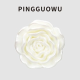 Смола Pingguowu Трехмерная роза, пуговицы, женские пальто, ветряная одежда, белые декоративные пуговицы -типа цветов