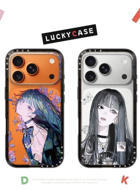 CASETIFIY联名John Kafka繁花少女梦境适用iphone17新壳体手机壳16promax苹果15pro磁吸MagSafe透明14plus/13