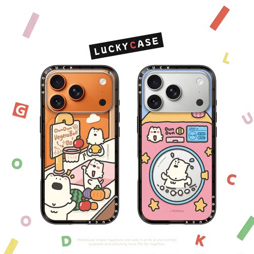 C家联名西高地DunDun狗狗适用iphone17新壳体纤巧手机壳18promax苹果16pro磁吸MagSafe透明15plus卡通12