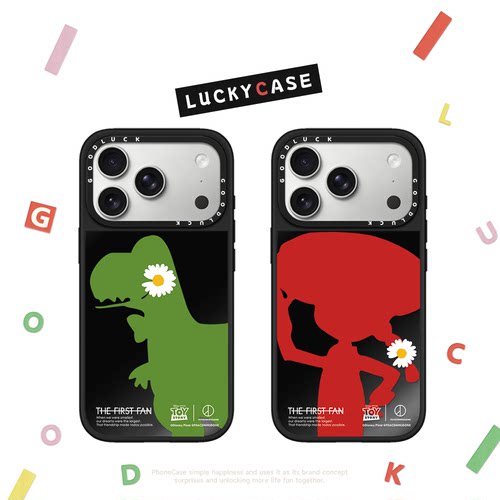 C家联名玩具总动员GD权志龙雏菊人物剪影适用iphone17手机壳16promax苹果15pro镜面磁吸14plus潮牌13小众12