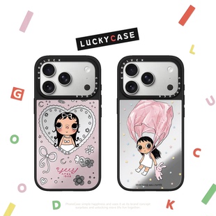 CASETIFIY小玉yuy漫画女孩适用iphone17手机壳16promax苹果15pro镜面MagSafe磁吸14plus卡通13日韩ins趣味12