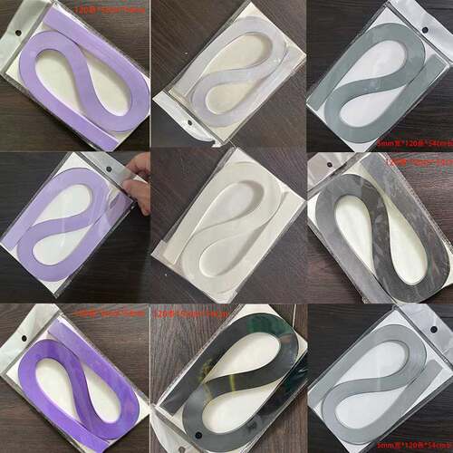 单色纯色衍纸条紫色系