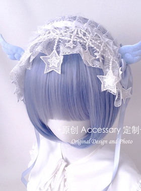 lolita蝴蝶结头饰小翅膀发带