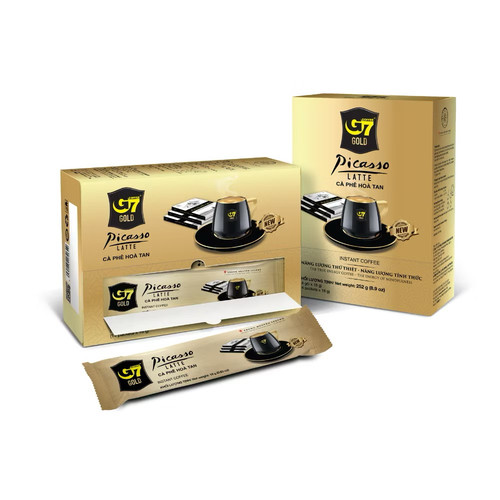 越南G7GOLD金装拿铁速溶咖啡