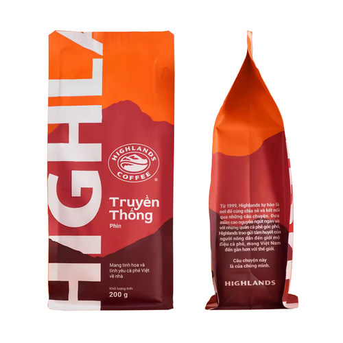 越南highlands咖啡粉咖啡豆正品