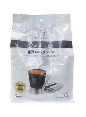 越南进口g7咖啡中原legend甄典版三合一速溶白咖啡粉46小袋782g