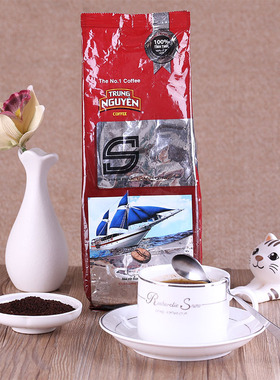 越南原装中原咖啡粉/S号500g中度研磨香醇浓郁黑咖啡无蔗糖I号N号