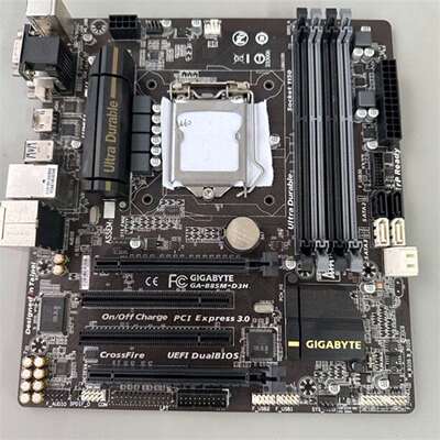 维修技嘉GA-B85M-D3H主板 实物图议价