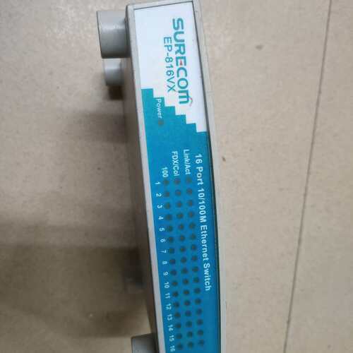 维修SURECOM EP-816VX 16口百兆交换机，实物议价