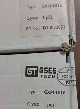 维修GSEE吉诺 GXPI20-DO16S GXPI-DI8DO议价
