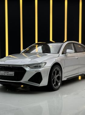仿真奥迪RS7合金车模型摆件收藏
