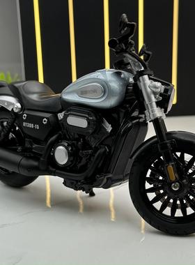 仿真摩托车模型装饰桌面摆件