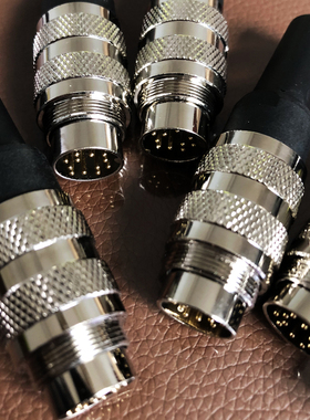 C091D互换圆形接头 互插423系列航空插 螺纹安装J09-4芯连接器