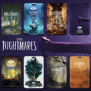 小小梦魇321周边公交卡工作证校园饭卡厂胸牌卡套保护壳