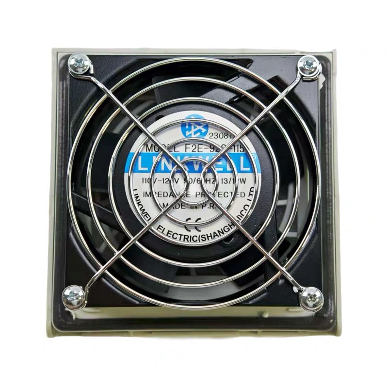 全新原装LINKWELL风扇F2E-92S-115机柜风机110V滚珠散热器风扇9cm