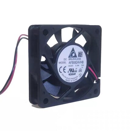 AFB0624VHB台达Delta原装风扇24V滚珠风机6015散热器0.16A