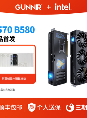 蓝戟Intel Arc B580/B570 PHOTON INDEX/10G/12G A580 8G电脑显卡