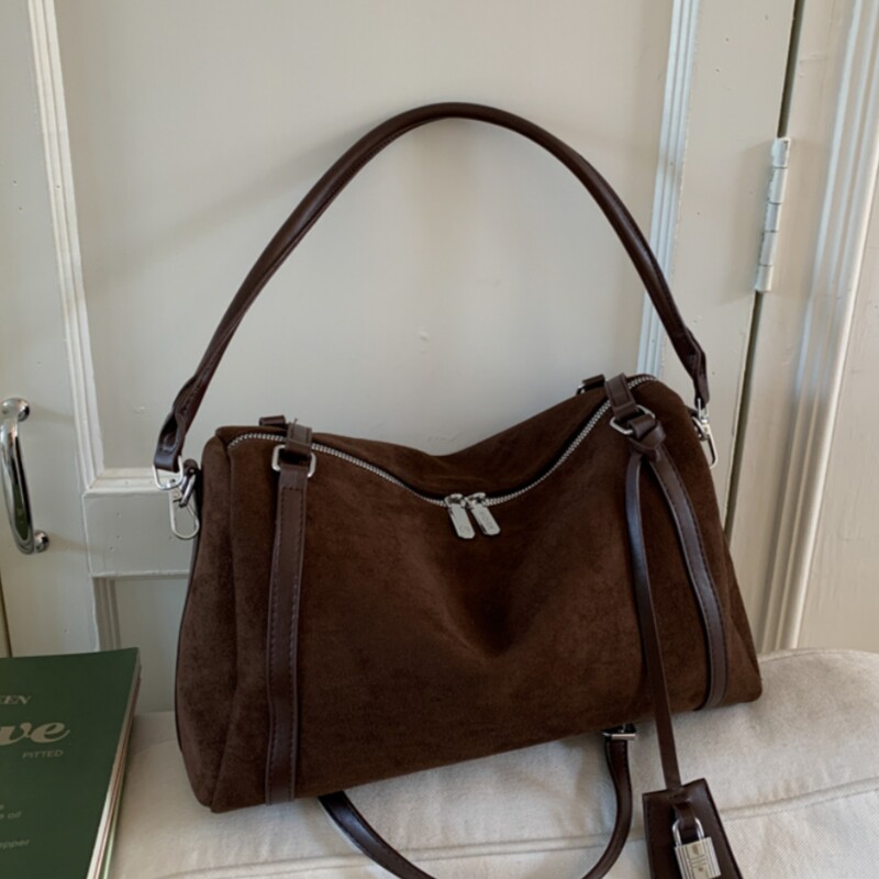 秋冬新款包包女2025休闲通勤单肩背包大容量托特包复古百搭斜挎包,箱包皮具/热销女包/男包,托特包,淘宝优惠券,粉丝福利购,淘宝优惠卷