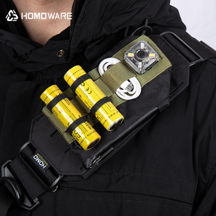 HOMO机能-仓鼠-MINI机能附包edc卡零钱副包xpac面料molle订制颜色