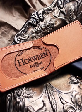 HORWEEN美国霍尔文牛皮复古手工机动车驾驶证套驾照包行驶证皮套
