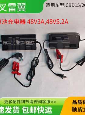 杭叉雷翼锂电充电器48V/5.2A/3A 电动搬运叉车充电机CBD15-WS配件