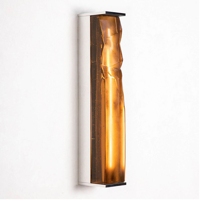 酒店过道玻璃意式轻奢铸造玻璃