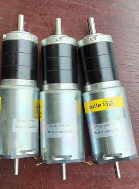 议价，日本sputter直流小马达，24V93rpm，具体如图，单